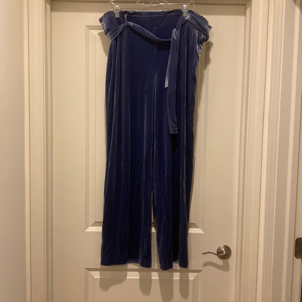 Blue Velvet Pants💙